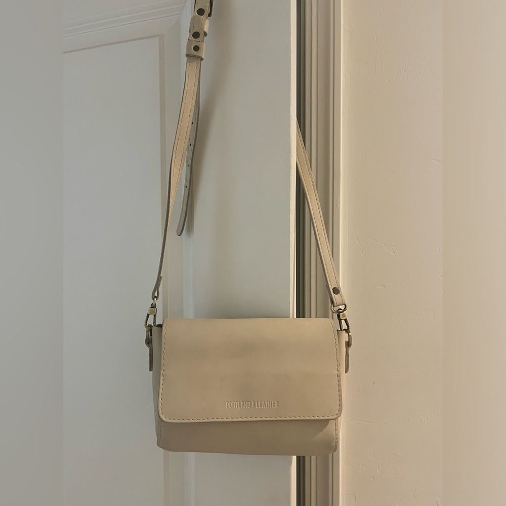 Portland leather metro mini crossbody